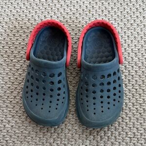 Joybees Kids Slip-On Clogs - Blue and Red